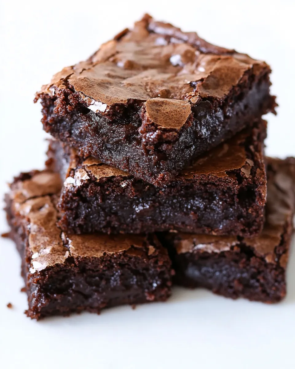 Delicious Cake Mix Brownies image