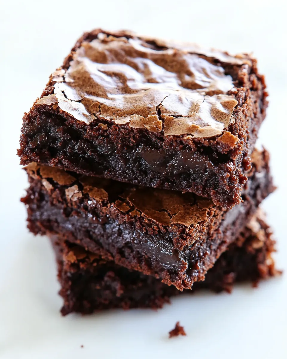 Ultimate Cake Mix Brownies food shot