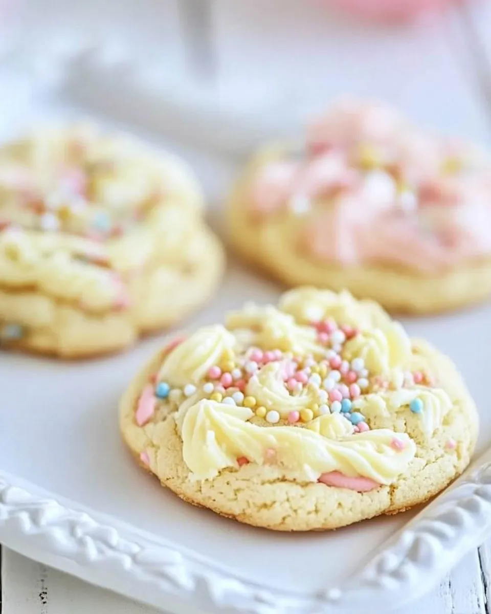 Easy Cake Mix Cookies recipe photo