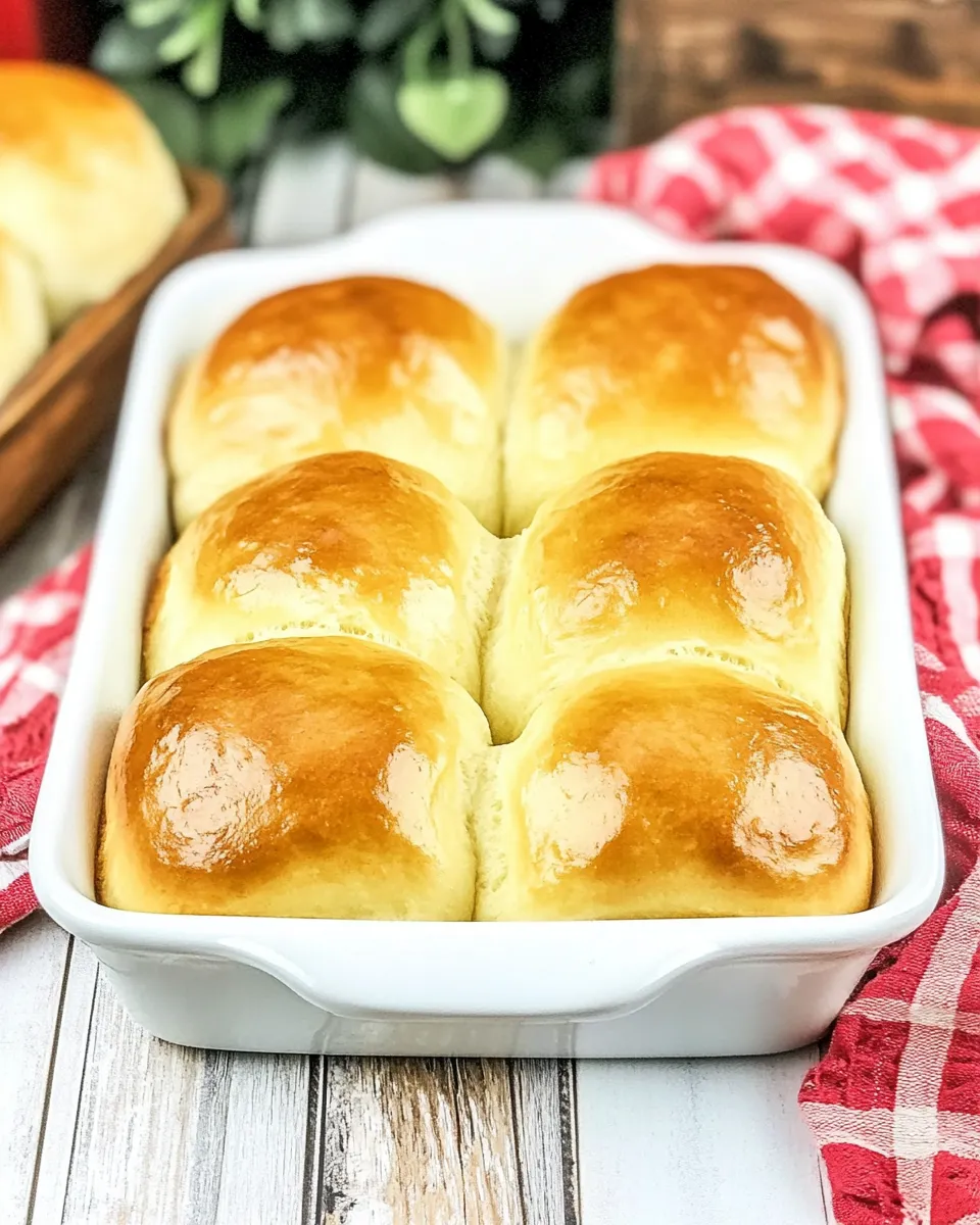 Homemade Cake Mix Dinner Rolls photo
