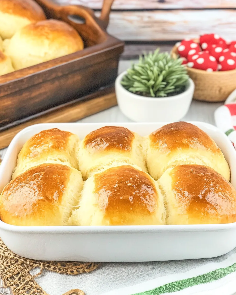 Classic Cake Mix Dinner Rolls image
