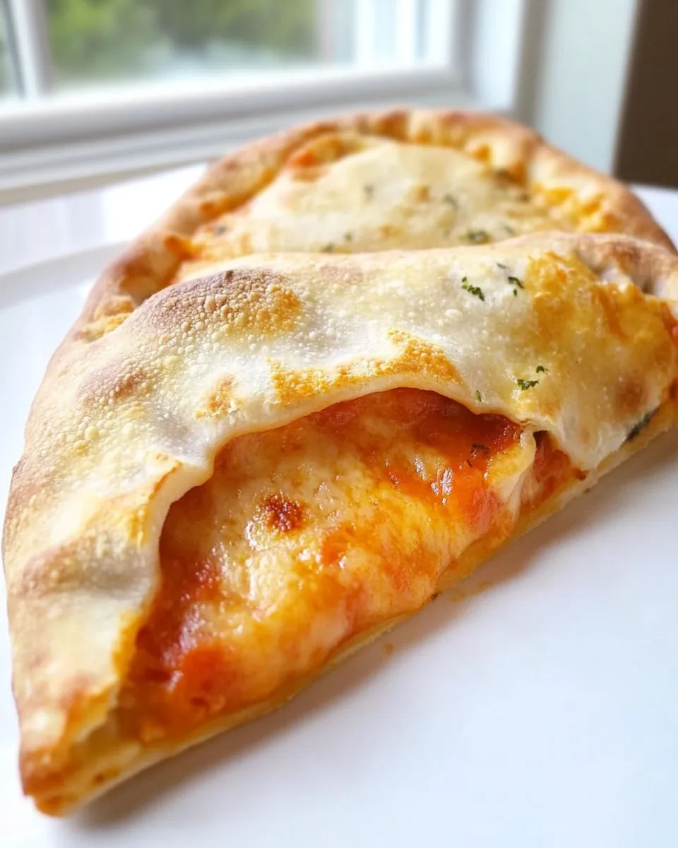 Easy Calzone Recipe shot