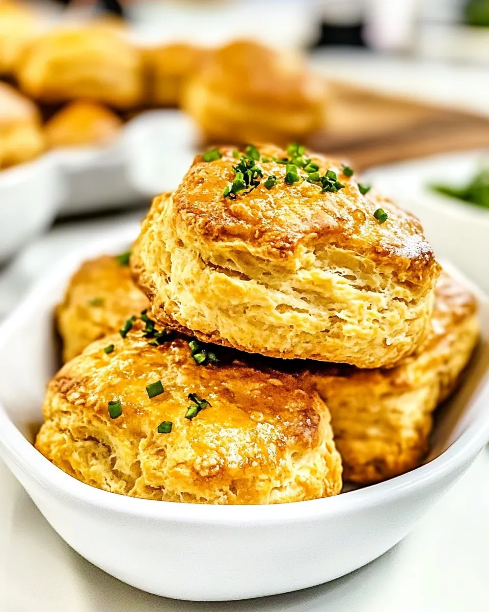 Savory Canes Chicken Biscuits shot
