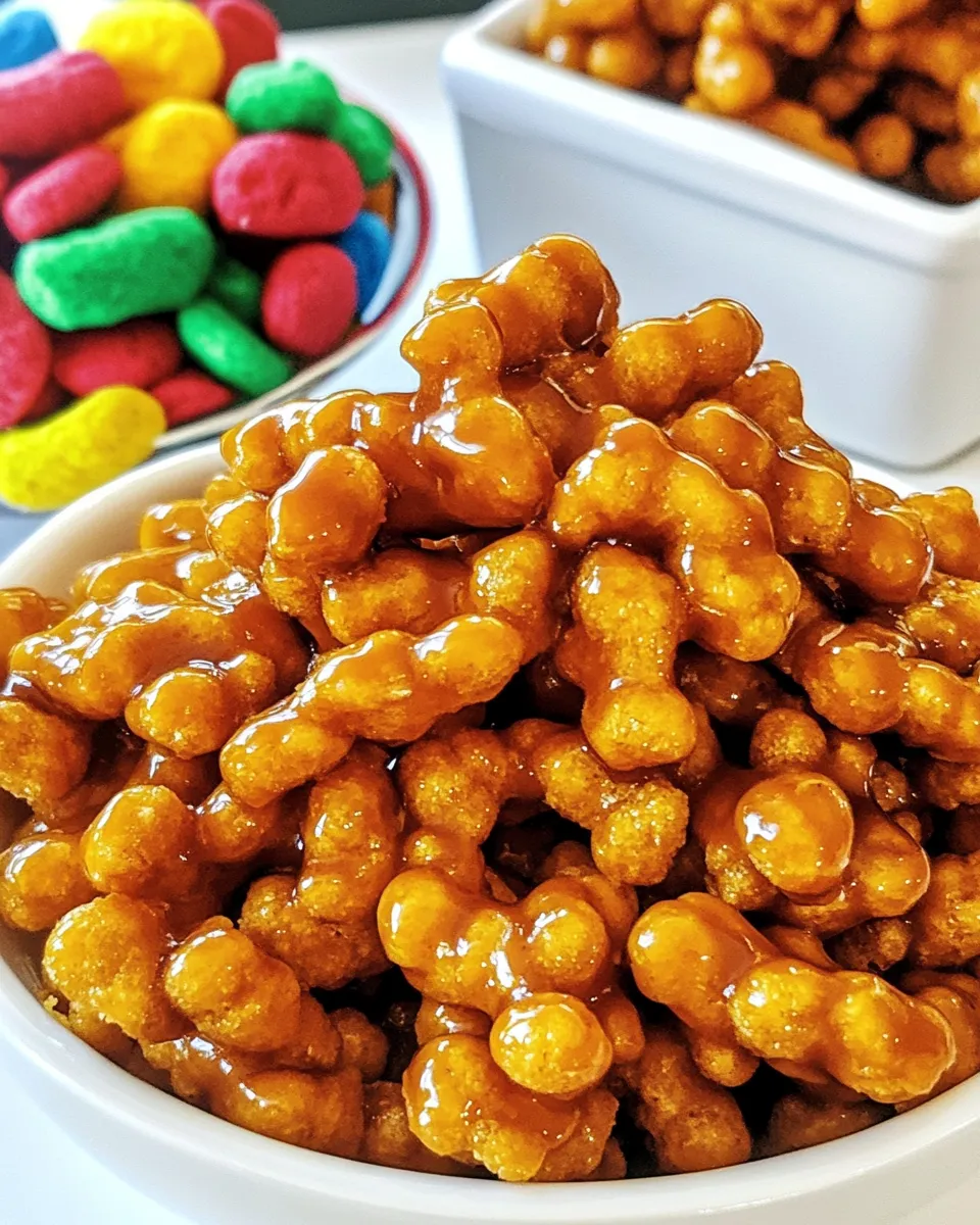 Delicious Caramel Cheetos shot