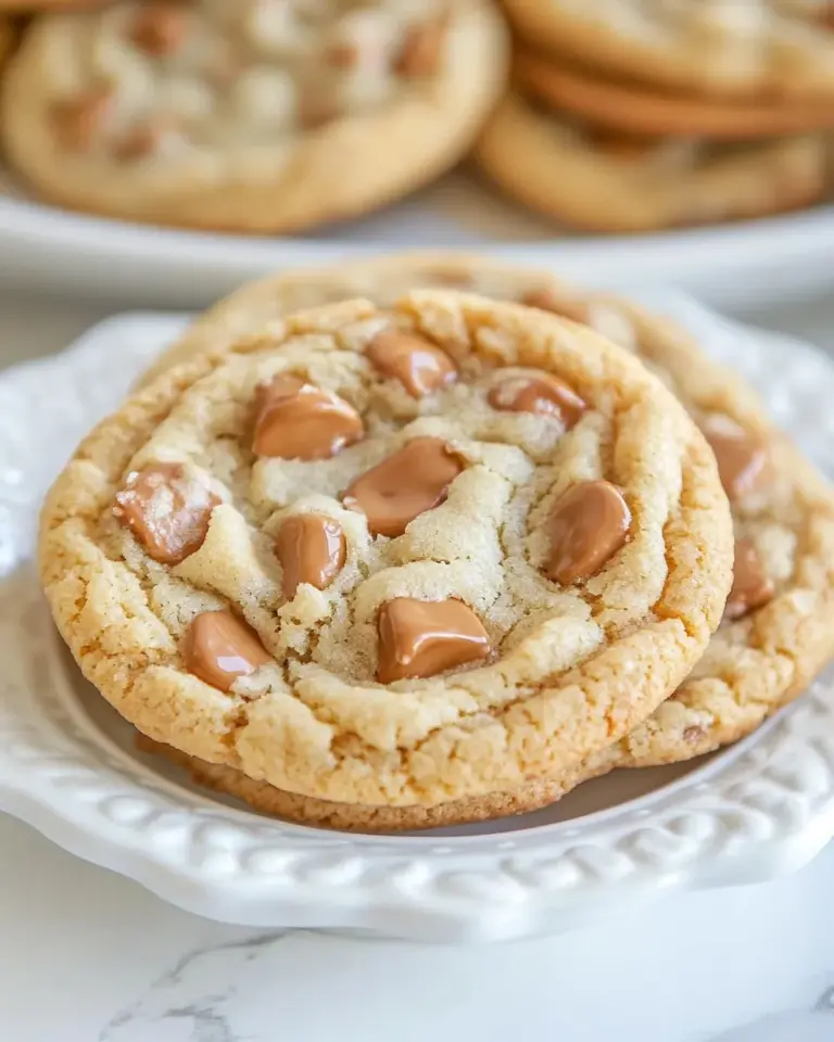 Homemade Caramel Cookies photo