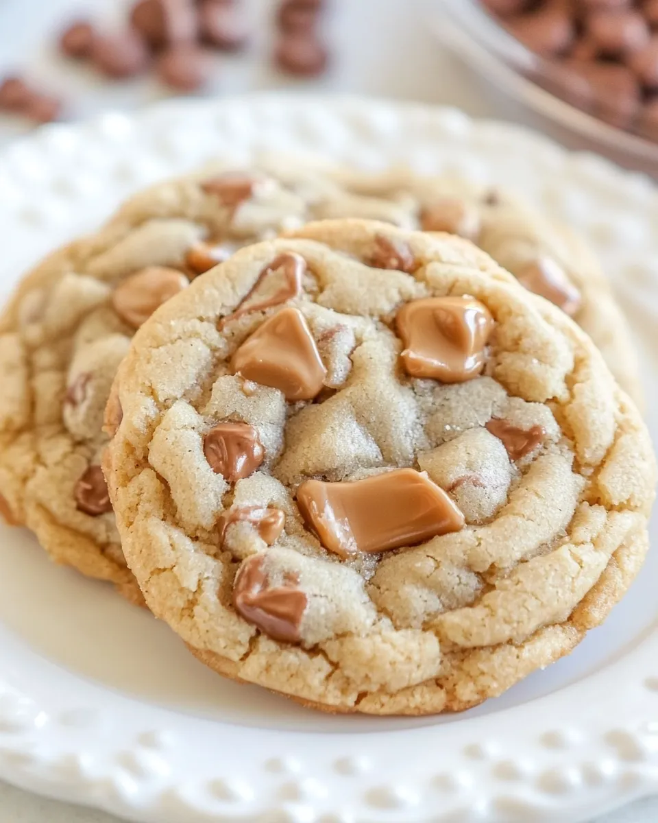 Easy Caramel Cookies recipe photo