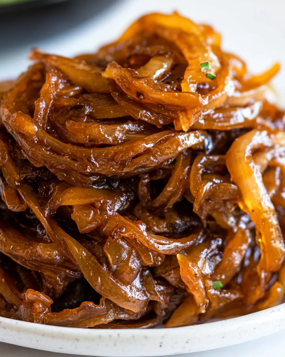 Homemade Caramelized Onions For Steak, Burgers, Sides photo