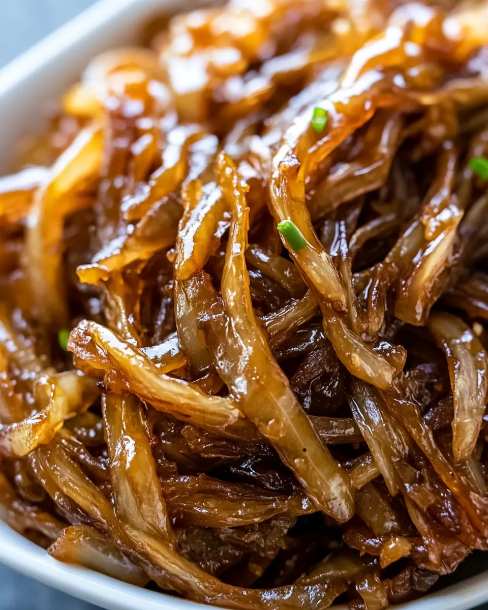 Classic Caramelized Onions For Steak, Burgers, Sides image