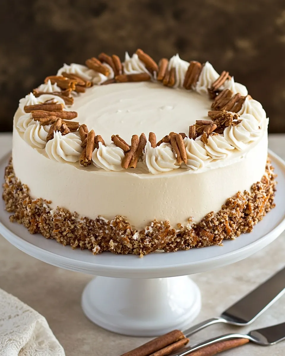 Easy Carrot Honey Cake Recipe shot