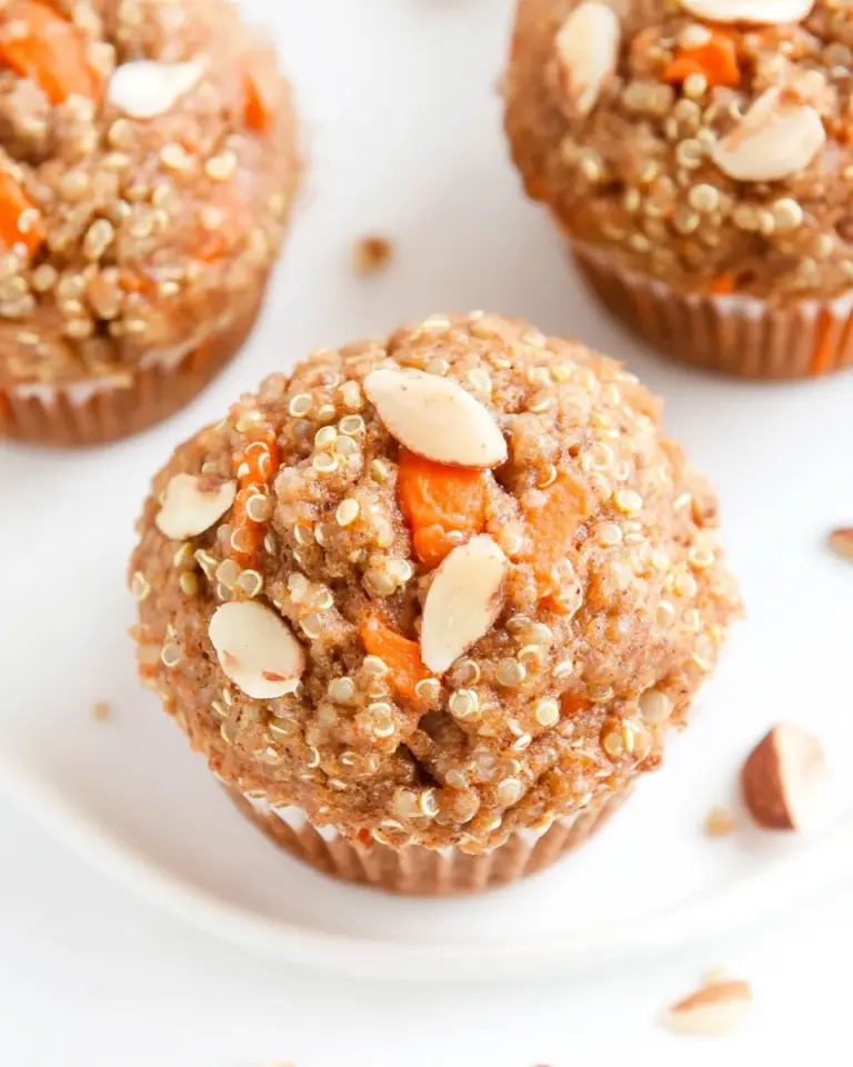 Homemade Carrot Quinoa Muffins photo