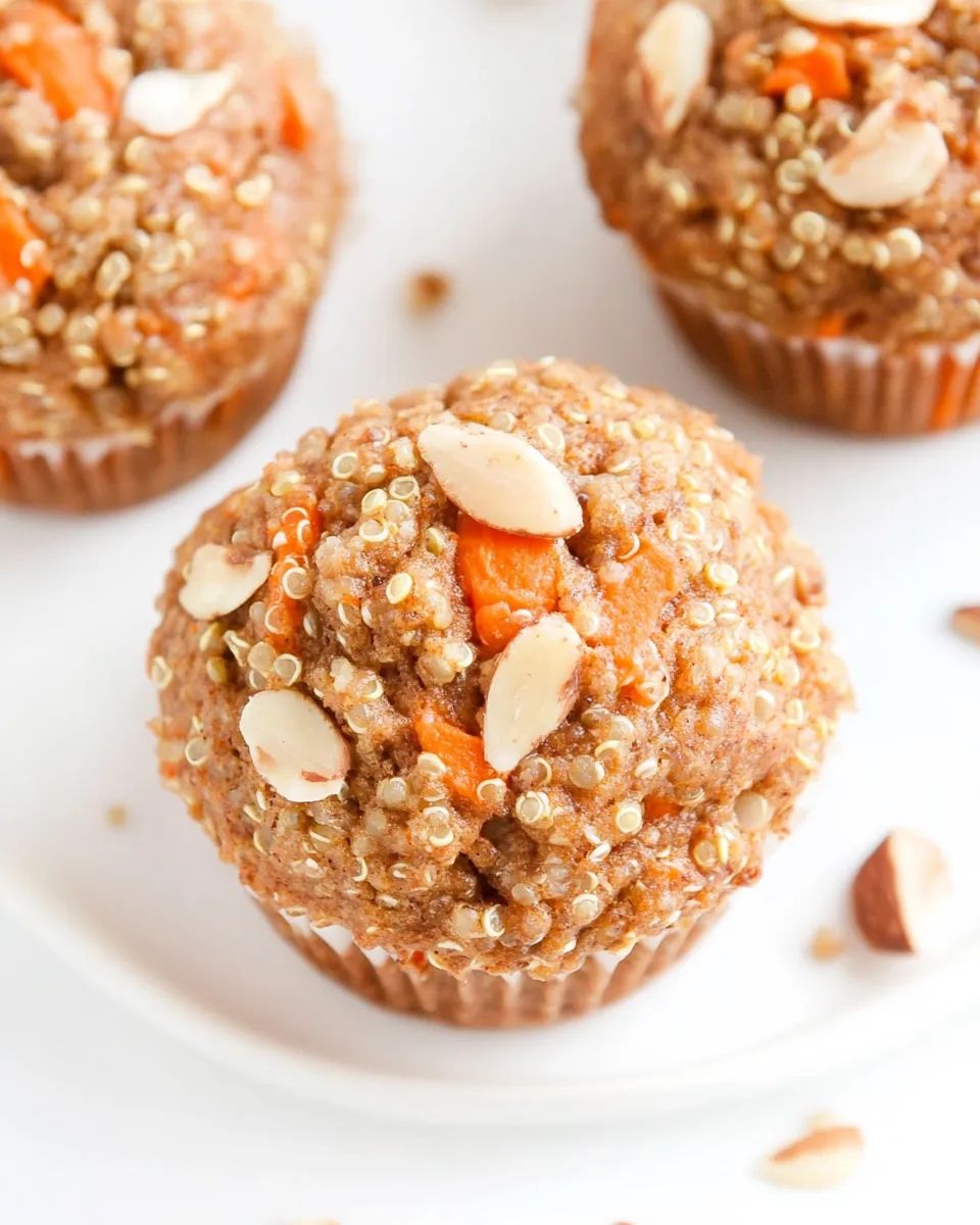 Homemade Carrot Quinoa Muffins photo