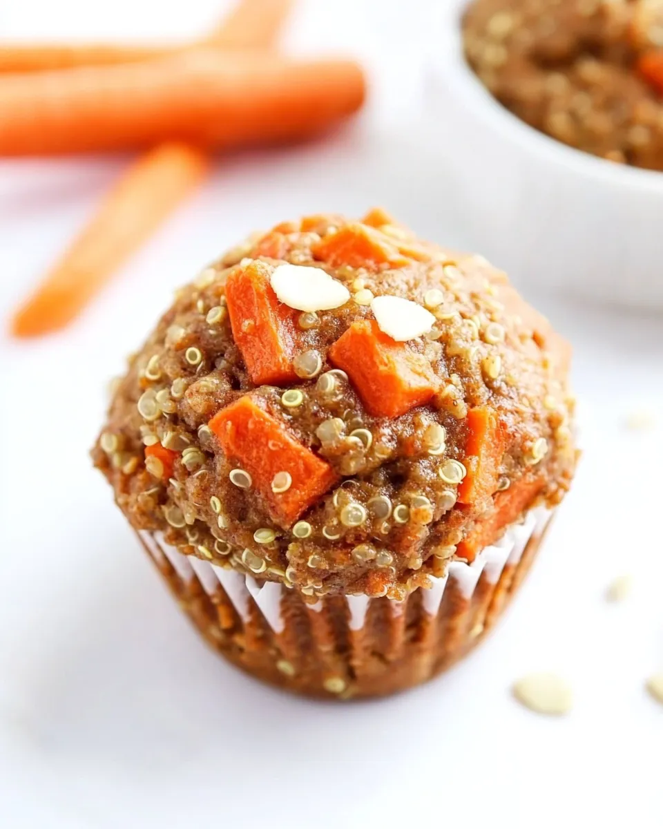 Classic Carrot Quinoa Muffins image