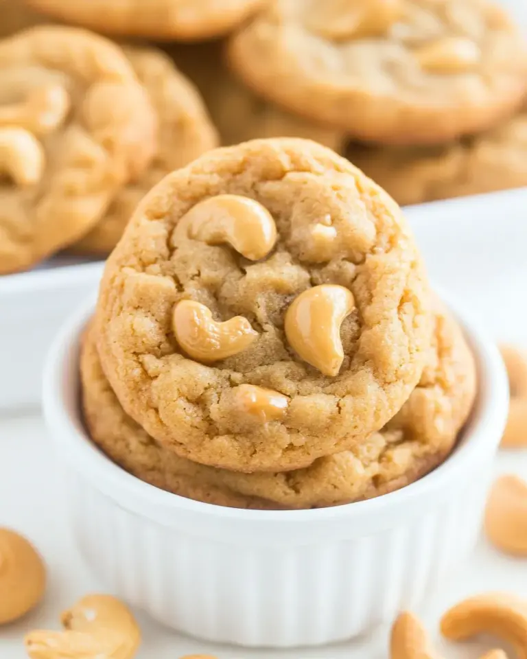 Homemade Cashew Butterscotch Pudding Cookies photo
