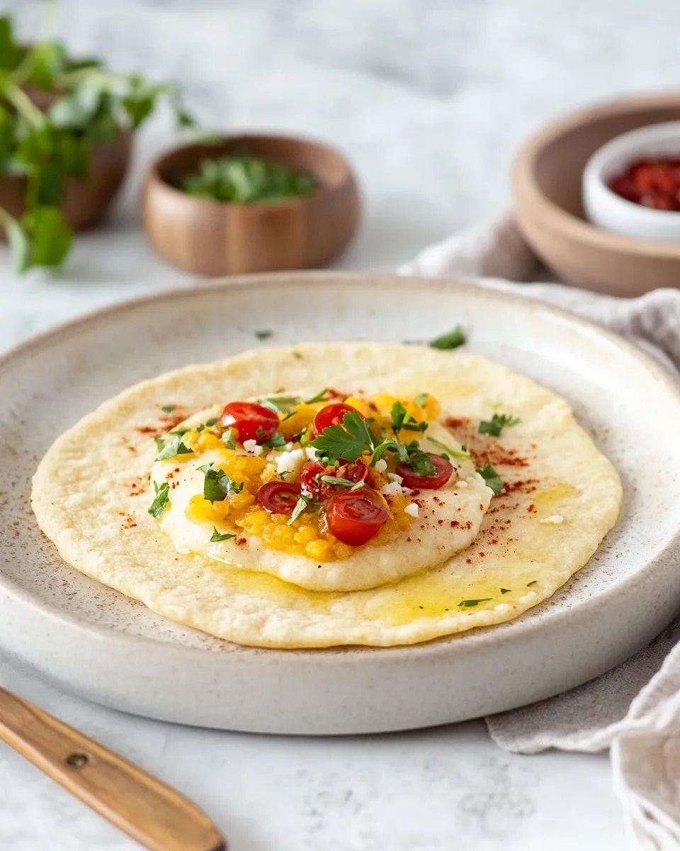 Easy Cassava Flat Bread Breakfast recipe photo