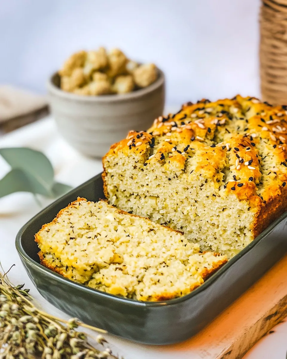 Easy Cauliflower Bread (Low-Carb) recipe photo