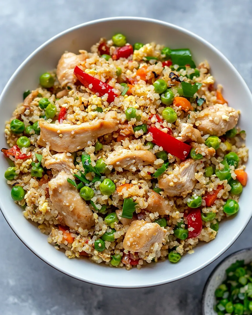 Classic Cauliflower Chicken Fried Rice image
