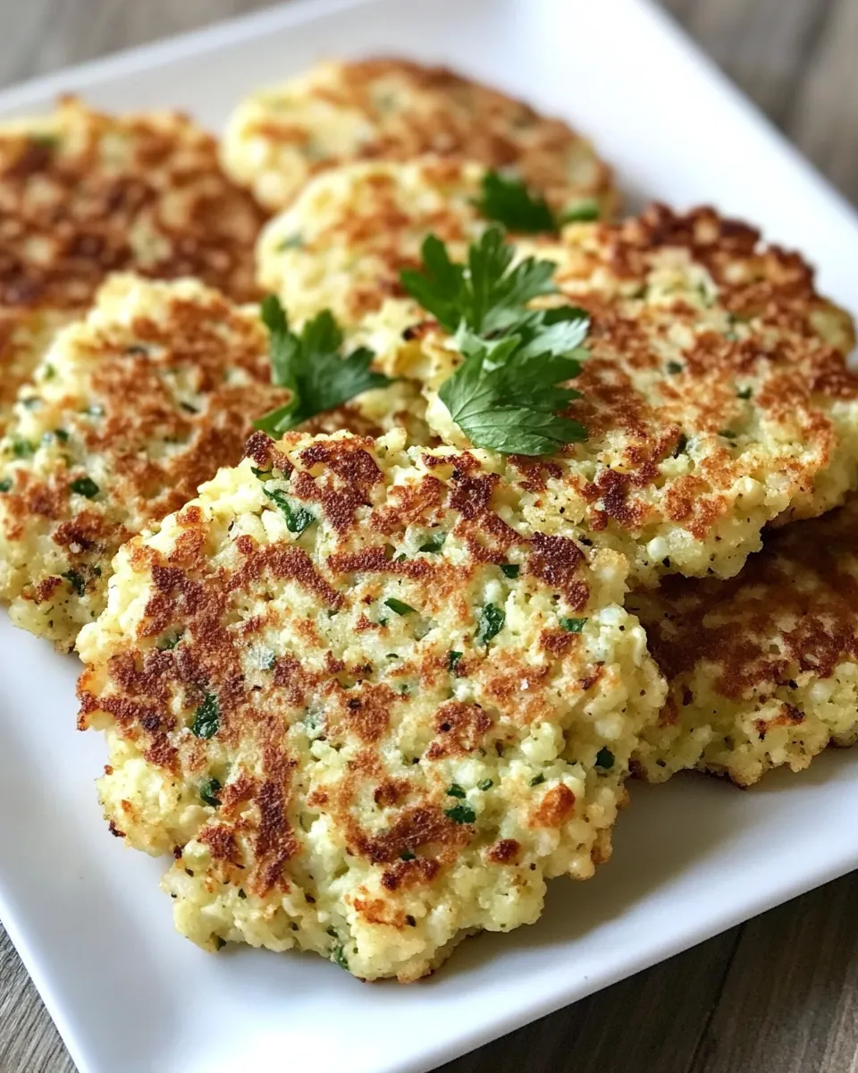 Delicious Cauliflower Fritters image