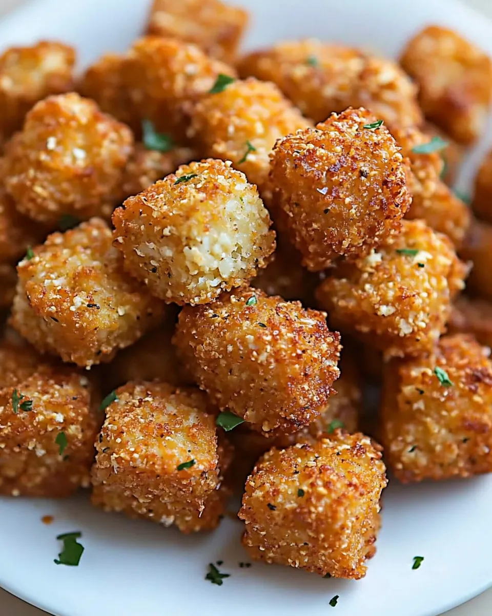 Delicious Cauliflower Tater Tots shot