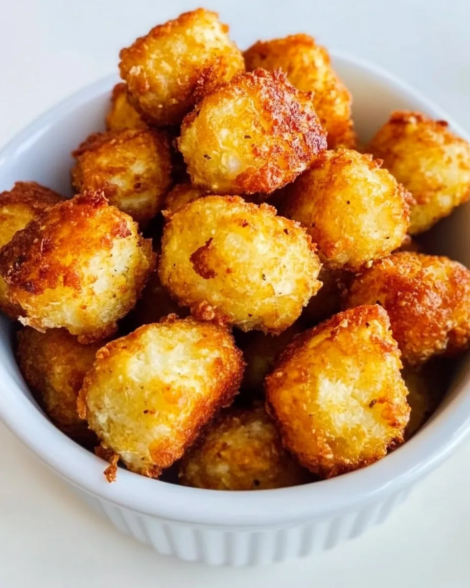 Easy Cauliflower Tots recipe photo