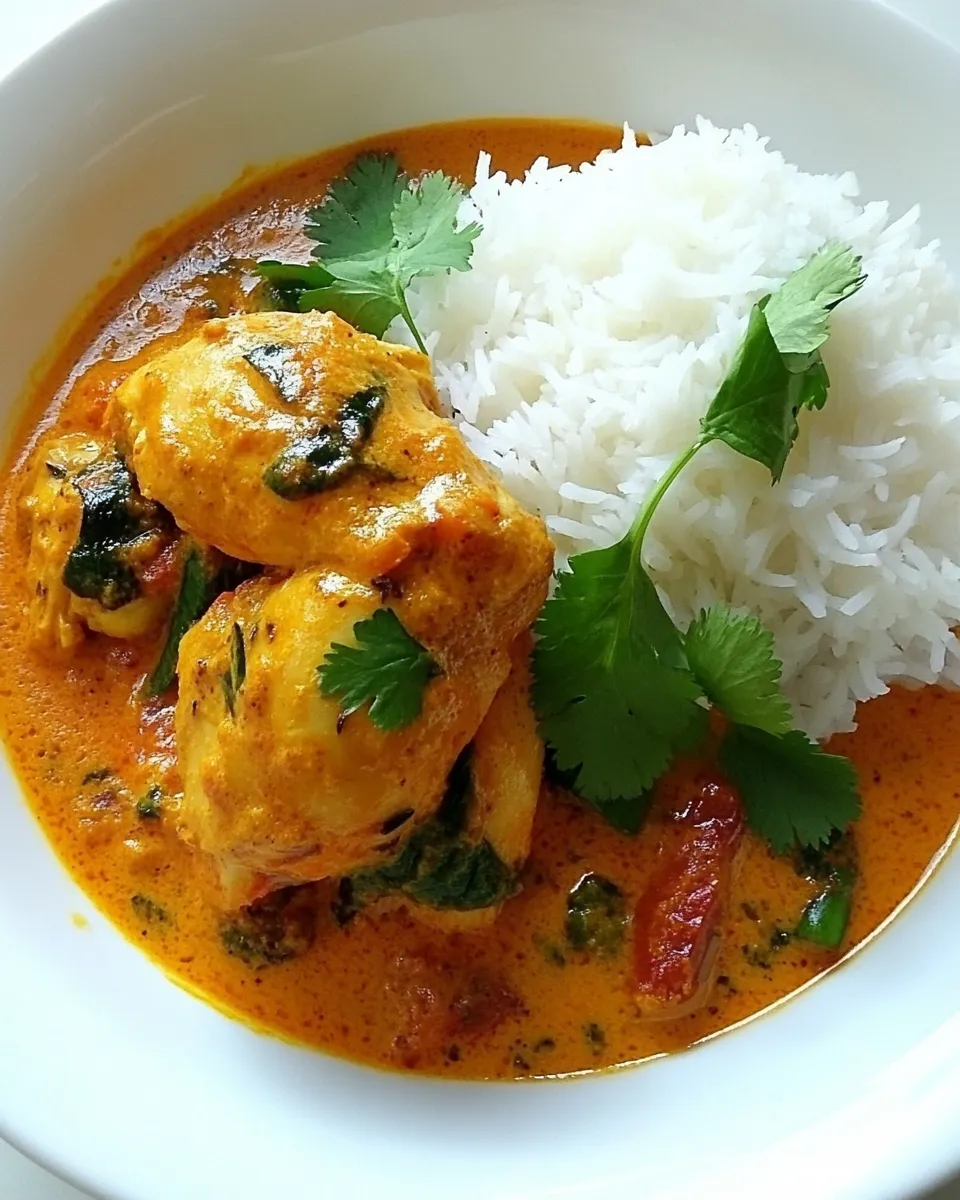 Homemade Chai Panis Malabar Chicken photo