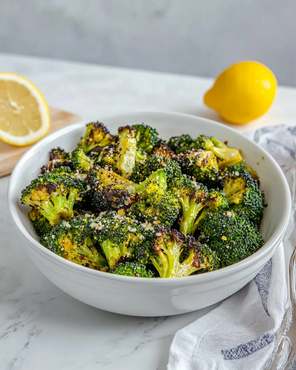 Healthy Charred Broccoli recipe photo