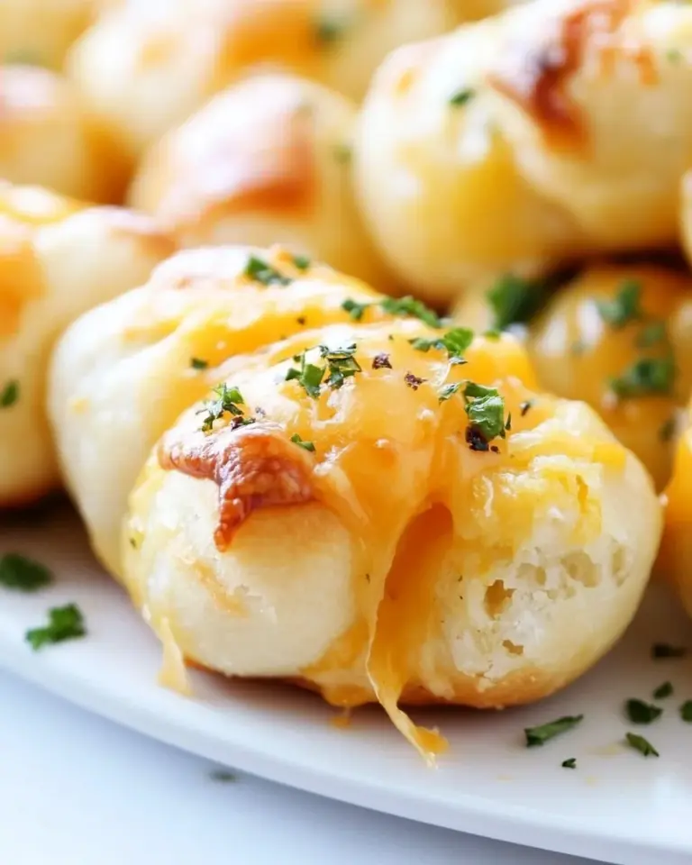 Homemade Cheddar Garlic Knots photo