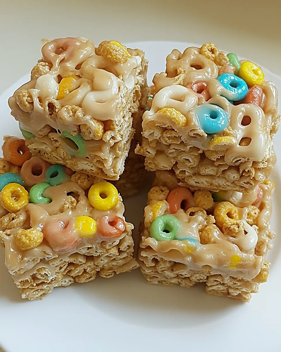 Homemade Cheerios Cereal Bars photo