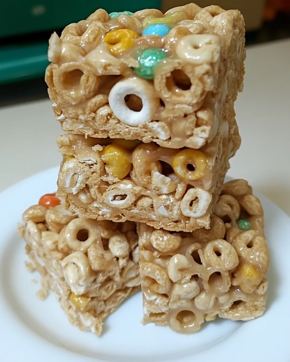 Delicious Cheerios Cereal Bars shot