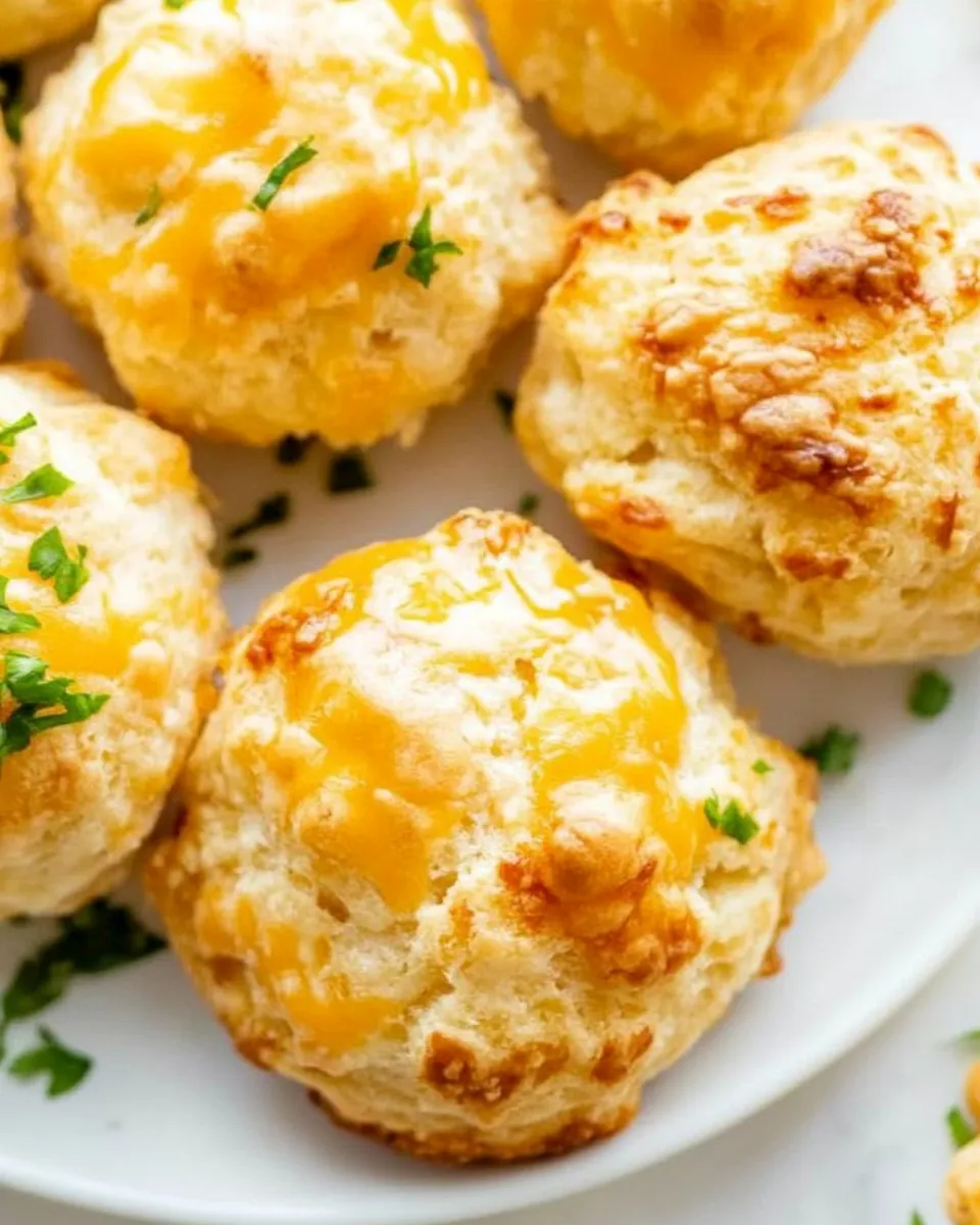Delicious Cheese Biscuits shot