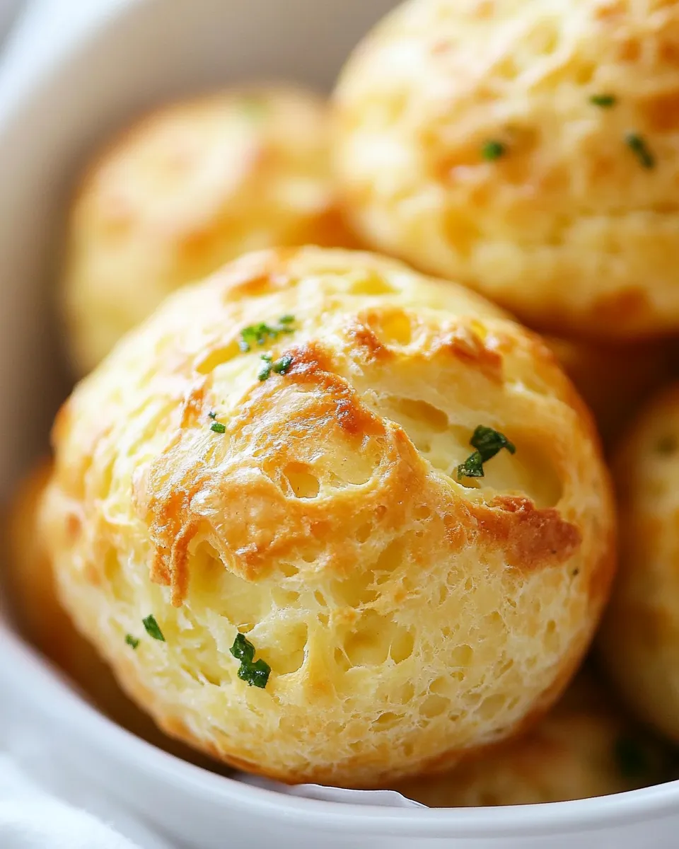 Classic Cheese Gougeres image