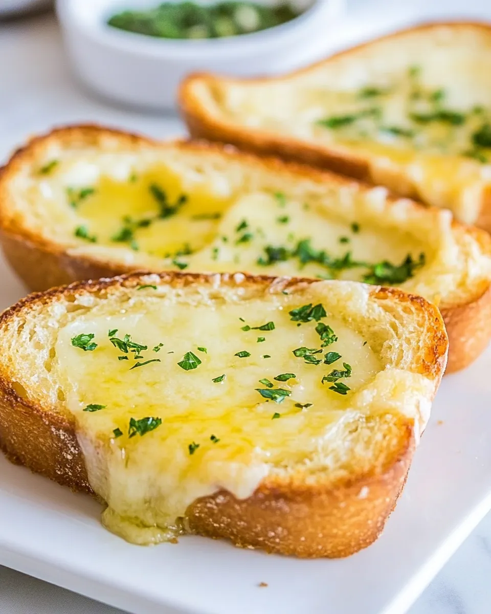 Homemade Cheesy, Garlic Bread Sandwiches photo