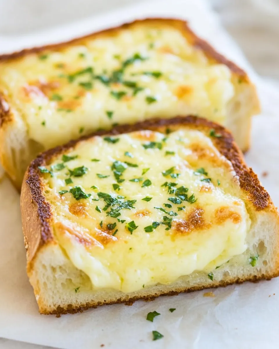 Classic Cheesy, Garlic Bread Sandwiches image