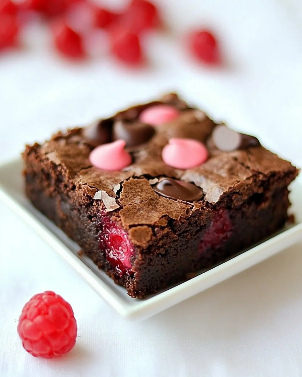 Easy Cherry Chocolate Chip Brownies recipe photo