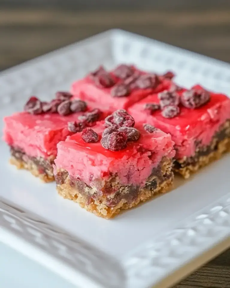 Homemade Cherry Mash Bars photo
