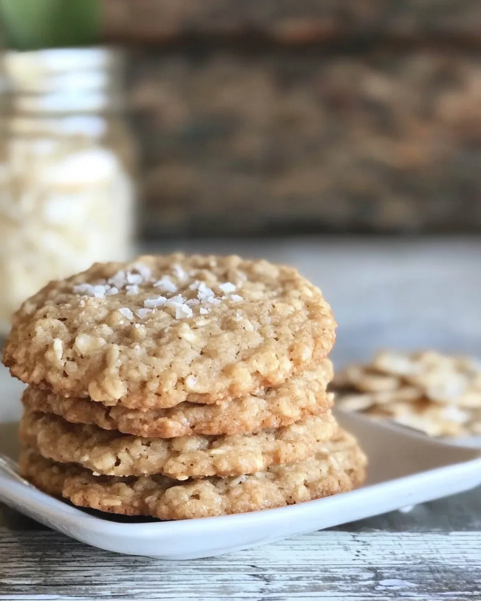 Homemade Chewy Coconut Oatmeal Cookies photo