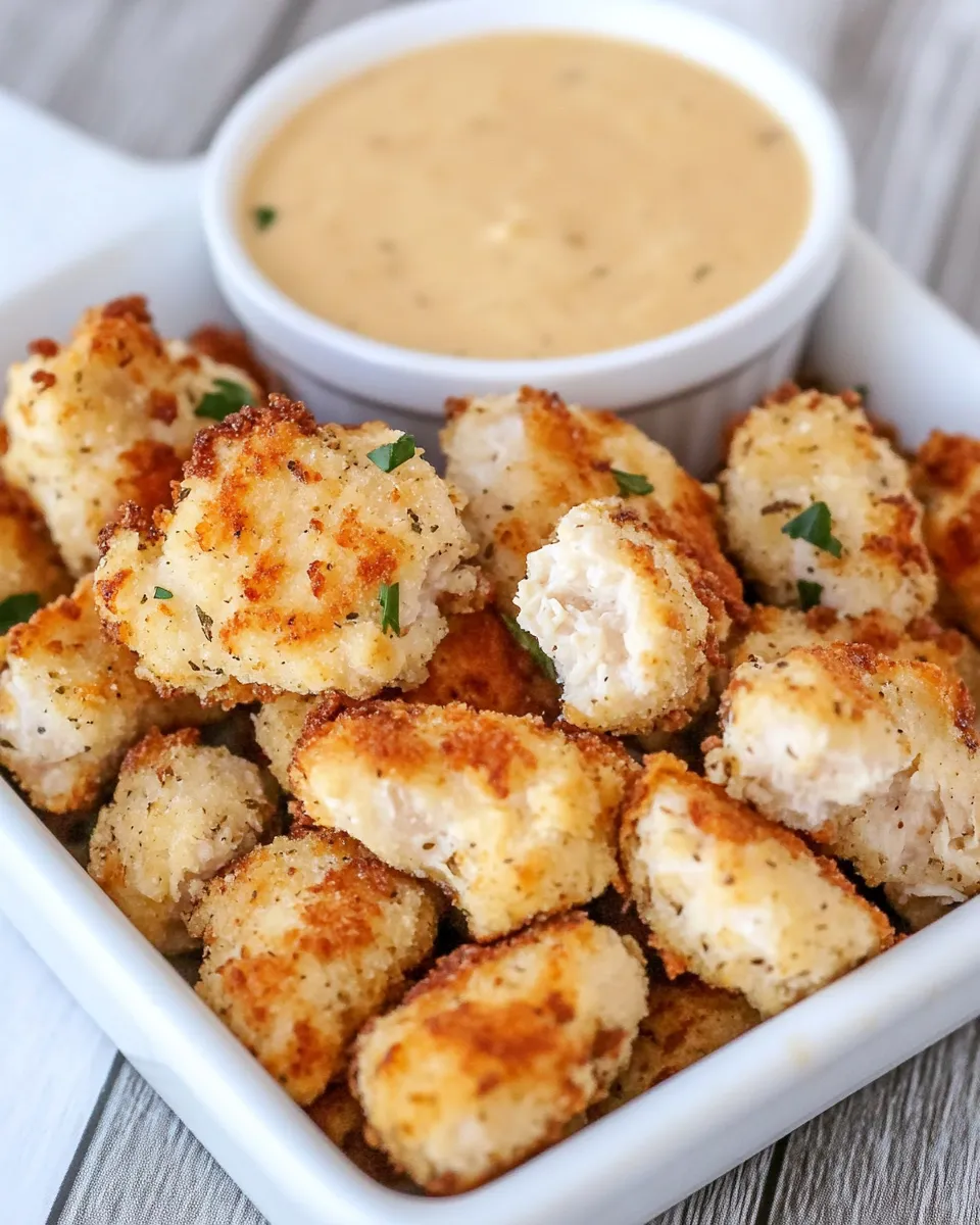 Homemade Chick-Fil-A Chicken Nuggets (Copycat) with recipe photo
