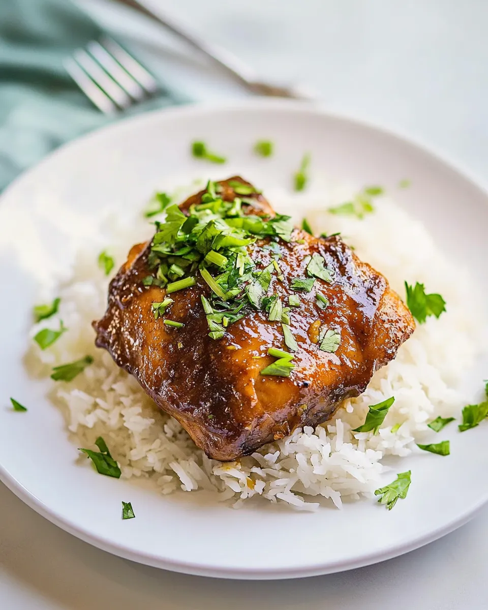 Easy Chicken Adobo recipe photo