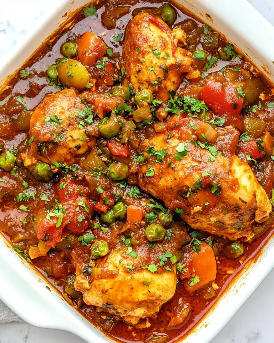 Homemade Chicken Afritada photo