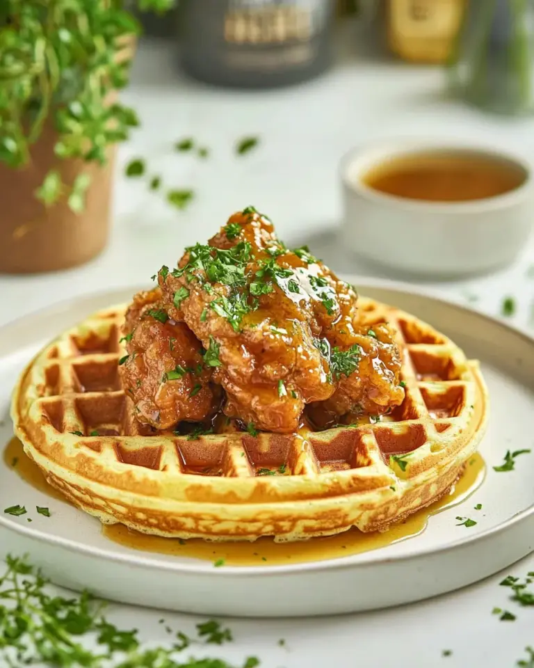 Homemade Chicken And Waffles Recipe photo