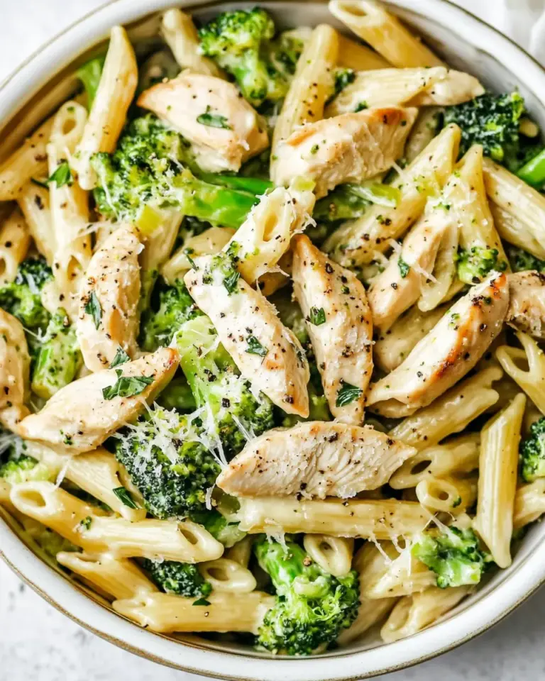 Homemade Chicken Broccoli Pasta photo
