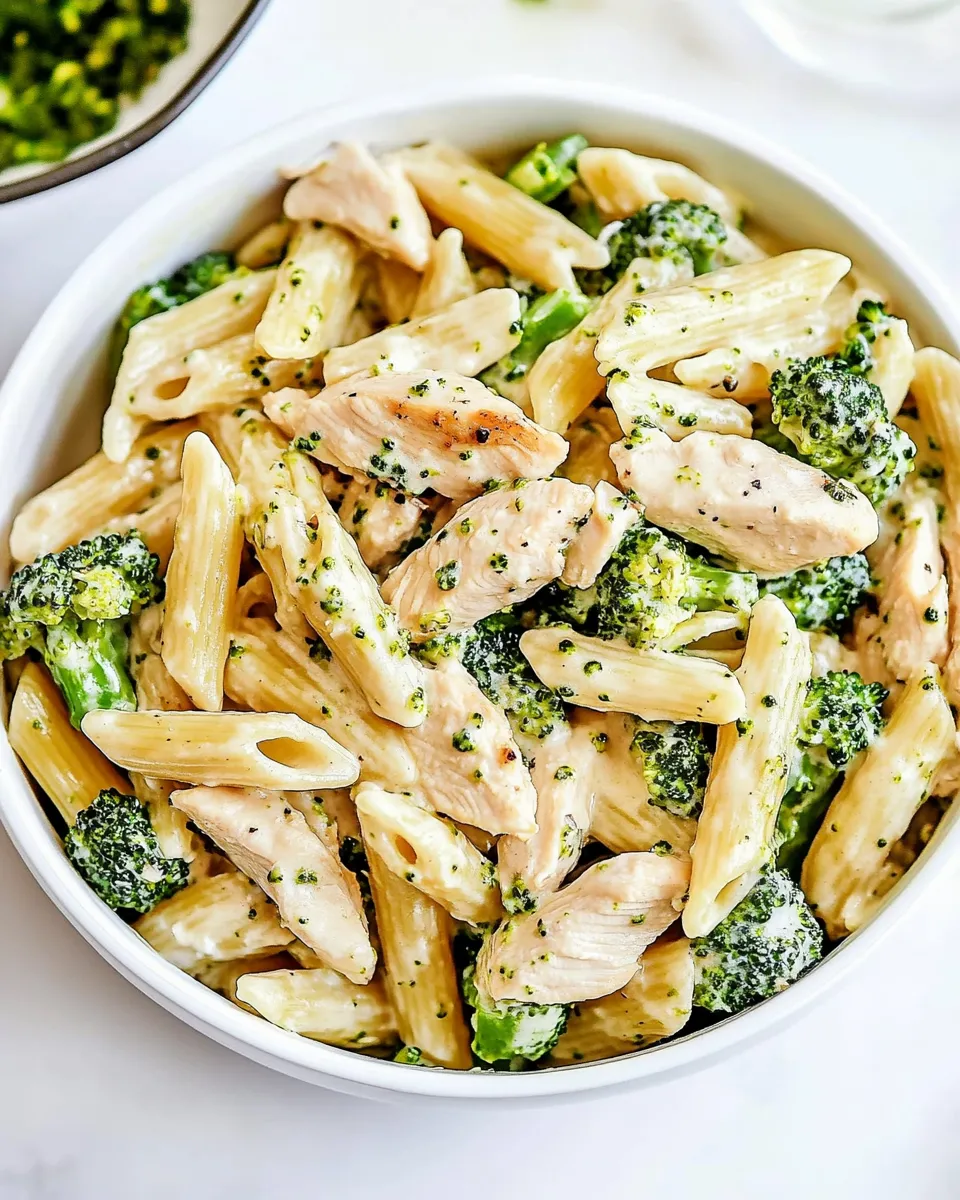Classic Chicken Broccoli Pasta image