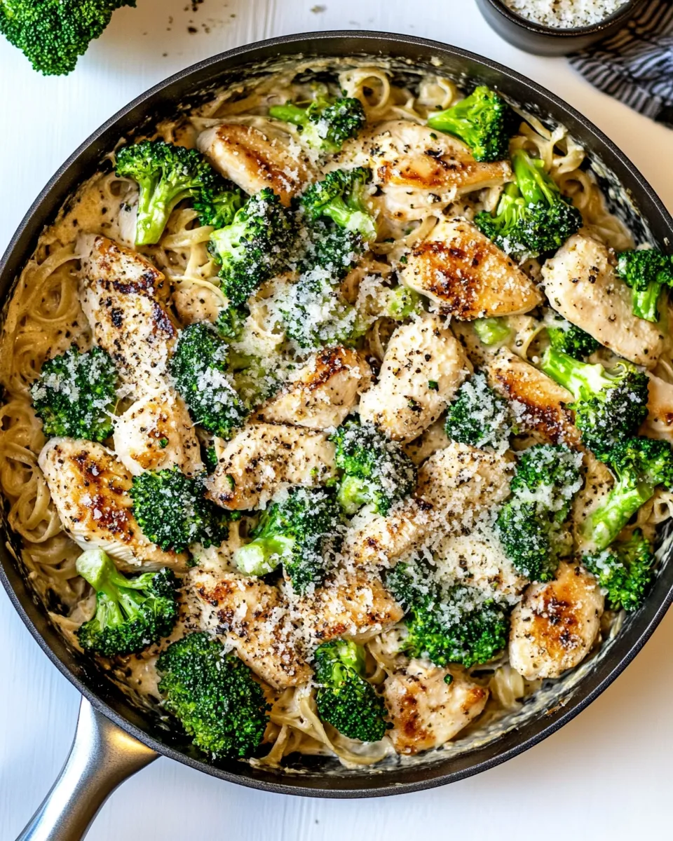 Delicious Chicken Broccoli Skillet Dinner (30 minute meal) image