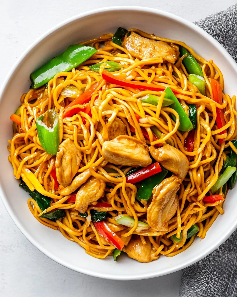 Classic Chicken Chow Mein Recipe image