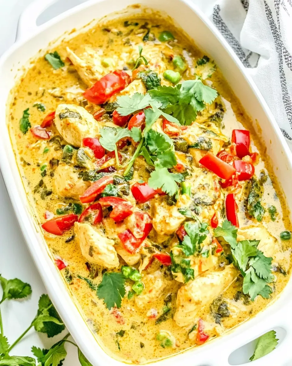 Easy Chicken Coconut Curry Recipe image