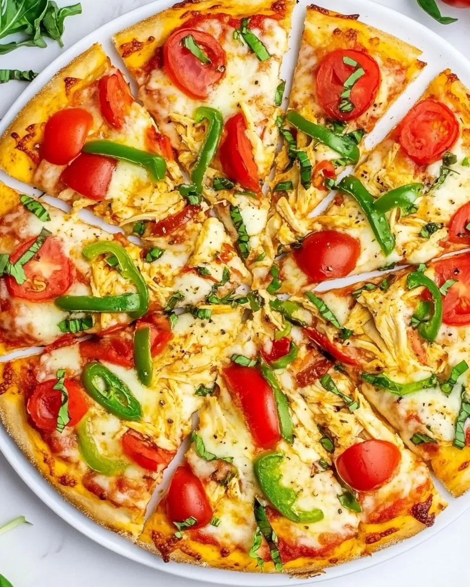 Homemade Chicken Crust Pizza photo