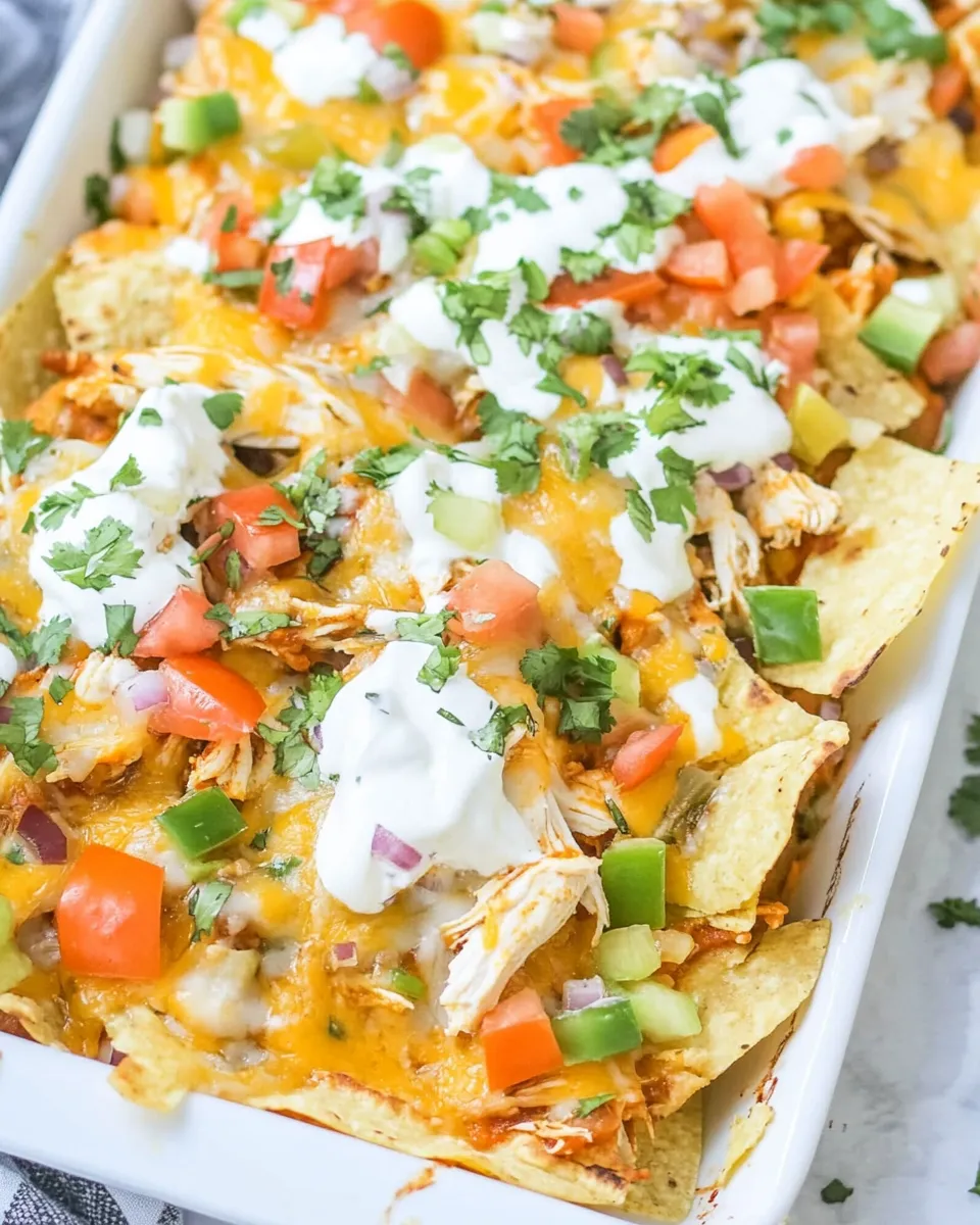 Classic Chicken Fajita Nachos image