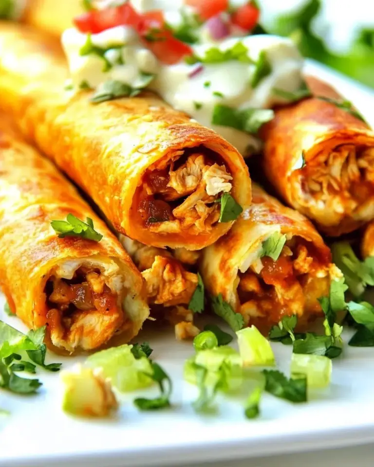 Homemade Chicken Flautas Recipe photo