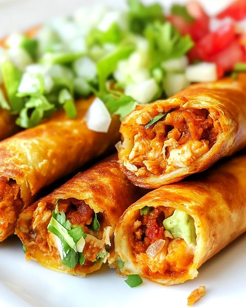 Classic Chicken Flautas Recipe image
