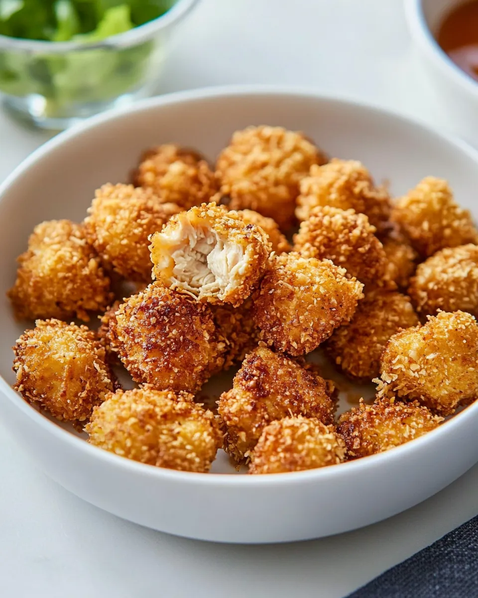 Delicious Chicken Nuggets shot