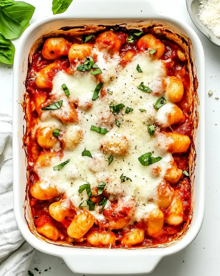 Easy Chicken Parmesan Gnocchi Bake photo